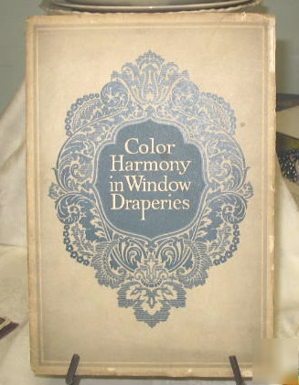 1921 catalog color harmony in window draperies orinoka