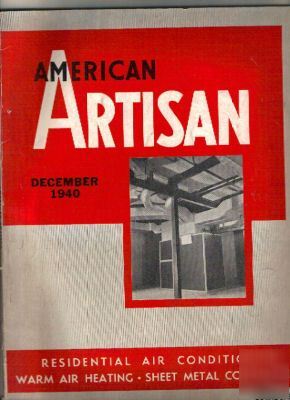 American artisan mag- dec 1940 hvac mag