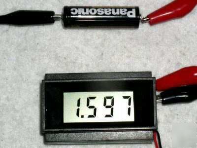 Economy lcd panel dc volt meter voltmeter volts only