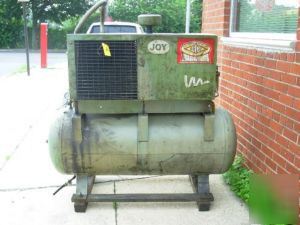15 hp used air compressor joy twistair