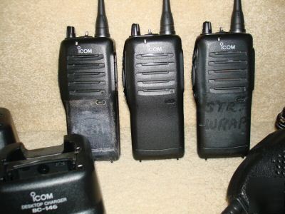 ~~3 icom ic-F21S radios ~~