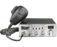Cobra cb radio with dynamike(r) gain control 25-ltd