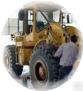 Construction equipment repair maintenance