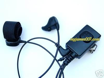 Dup ear vibration mic icom IC40S kenwood motorola GP300