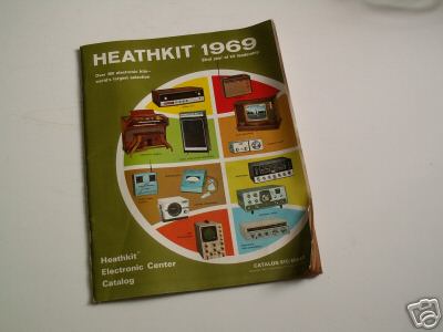 Heathkit 1969 electronic center catalog, very cool, a++