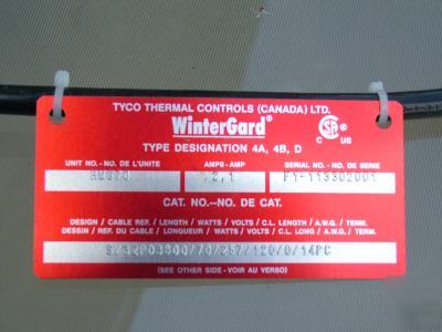 Miser wintergard in-pipe heating cable (70 feet)