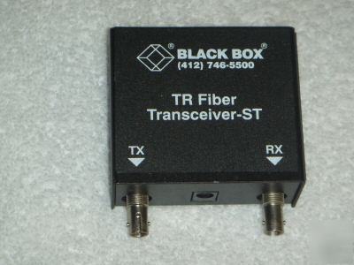 NS7515 black box tr fiber transceiver-st LT038A-utp 