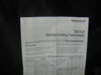 One lot of honeywell thermostates - amana / 39 ea.