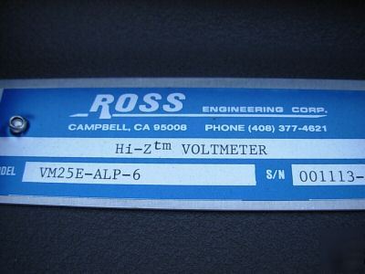 Ross engineering hi-z 25KV phasing tester voltmeter