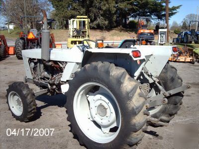 Used white 37 field boss 4X4 diesel tractor #7745