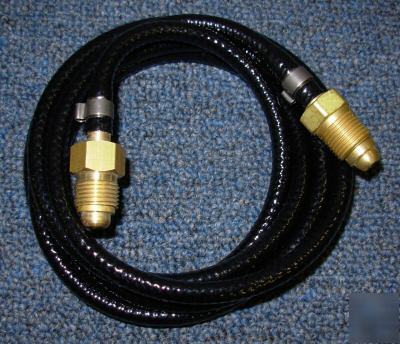 Gas hose for argon flowmeters regulators regulator