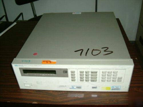 Hp agilent 6621A dual-output gpib with OPTIONS700 , 750