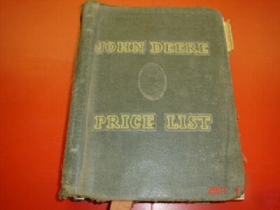John deere price list combines EFFECTIVEDATE1945 -1953