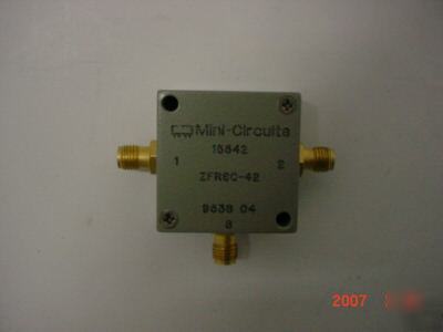 Mini-circuits zfrsc-42 power splitter dc to 4200 mhz 
