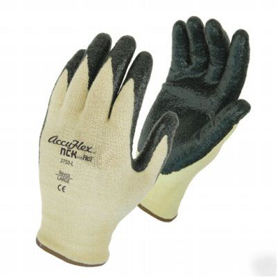 Nitrile composite coated palm kevlar knit gloves - s
