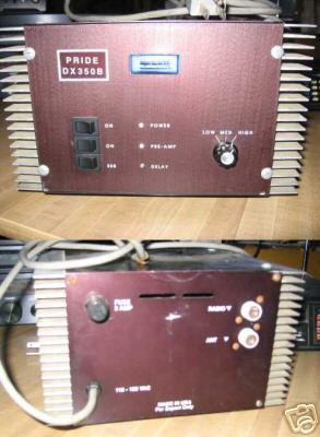 Pride DX350B base ham amplifier linear