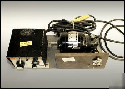 1 bodine dc motor control with bodine motor nsh-12A