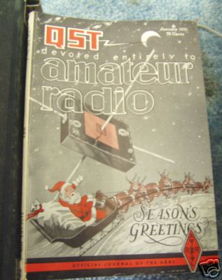 1970 bound copy of qst journal arrl ham radio lot 2