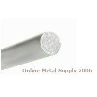 2024-T3 aluminum round bar 1.190'' dia. x 48