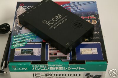 Icom pcr-1000 pcr 1000 computer receiver with ssb
