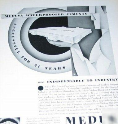 Medusa gray & white portland cement company / 1931 ad