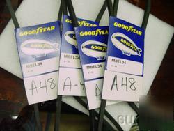 New lot of 4 goodyear v-belt a-48(4L500) 