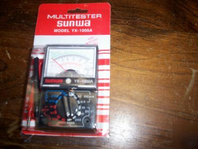 New multimeter analog multi circuit tester