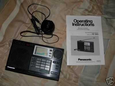 Panasonic rf-B65 digital shortwave radio receiver 