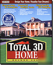 Total 3D home plans house remodeling,decorating program