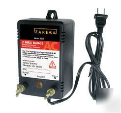 Zareba electric fence charger 4 dogs, small pets 2 mile