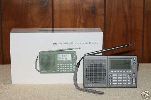  eton E5 portable shortwave radio am/fm/sw/lw/ssb - 