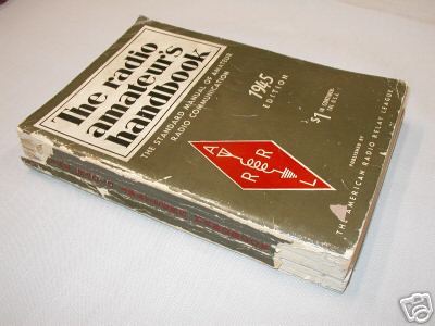 1945 arrl radio amateur's handbook
