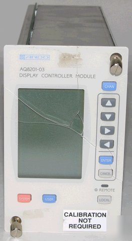 Ando aq 8201-03 display controller