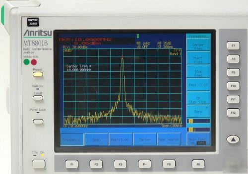 Anritsu MT8801B radio communication analyzer w. options