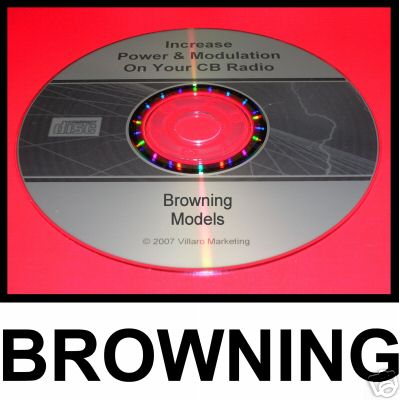 Browning cb radio mod mods modification modifications