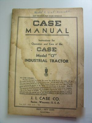 Case manual * model 
