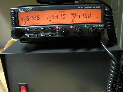 Kenwood tm-641A 2M/220/440 tri-band ham radio rare mint
