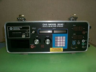 Like new vintage cable analysis system 2000- 