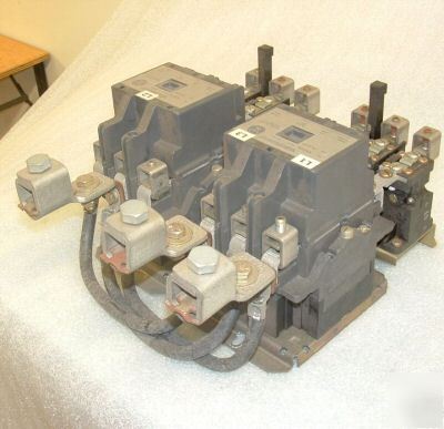 New 2 westinghouse 100 hp 135A size 4 motor starters 