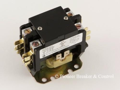 New ac / heating contactor 120V coil 40/50AMP 2P
