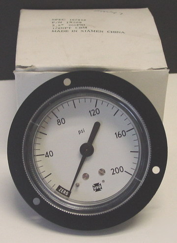 New ametek usg panel mounted pressure gauge 200PSI