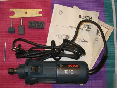 New bosch 1210 die straight utility grinder 115V 4.6 a 