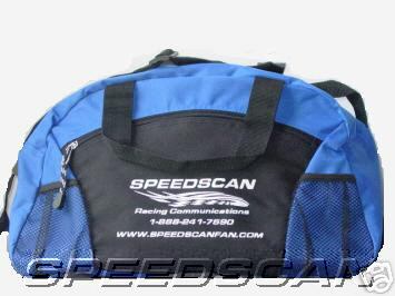 New racing race scanner headset tote bag - 