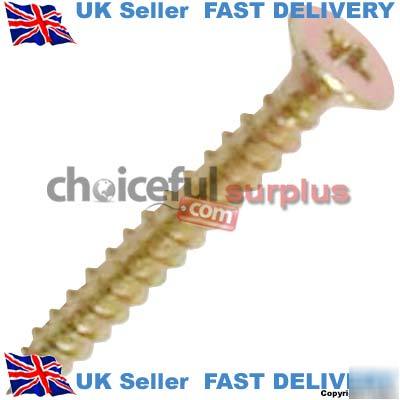 New solo chipboard screws 3.5MM x 30MM pack of 200