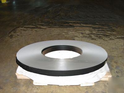 Steel coil - black coating low gloss 2 inches wide