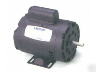 New 2 hp leeson 1 phase air compressor electric motor