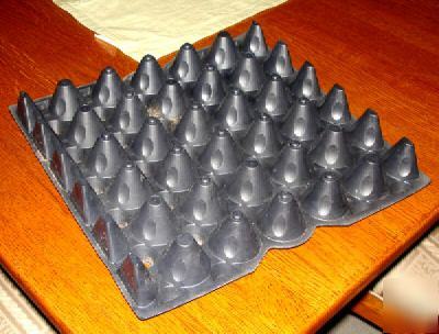 1 dozen egg flats trays 30 eggs washable reuse plastic