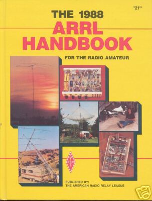 1988 arrl radio amateur's handbook (hardcover)