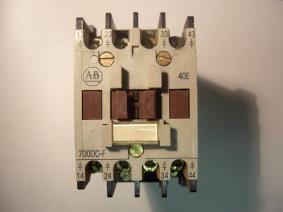 Allen bradley 24V dc magnetic contactor 700DC-F400 