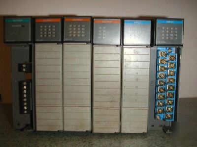 Allen bradley SLC500 input and output cards dc, 120V 